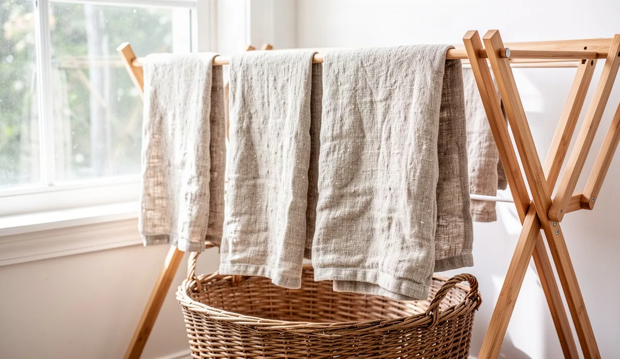 Washing and Softening Heavy Linen Without Bleach