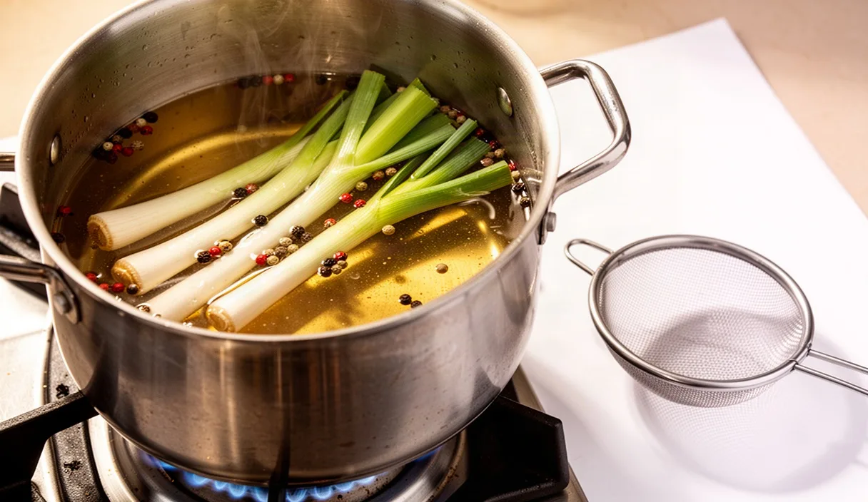 Brewing Clear Chicken Stock from Saved Carcasses